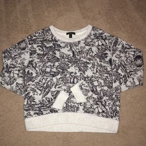 J.CREW SWEATSHIRT CROPPED